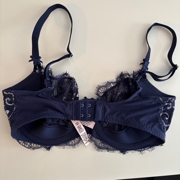 Victoria Secret Unlined Lace Balconette Bra 32DD - Picture 4 of 6